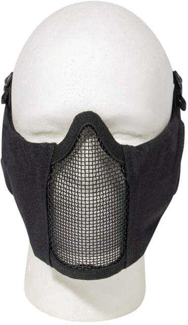 Rothco Steel Half Face Mask w/ Ear Guard Black