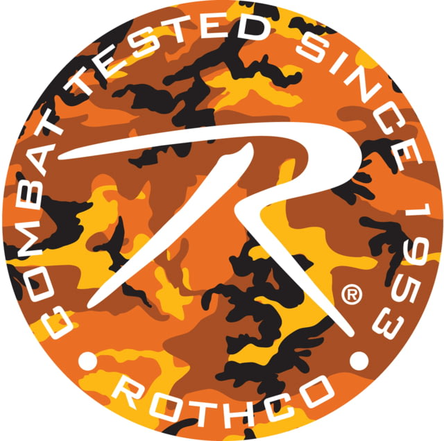 Rothco Sticker Decal Savage Orange Camo