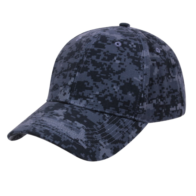 Rothco Supreme Camo Low Profile Cap Midnight Digital Camo One Size MidnightDigitalCamo-OneSize
