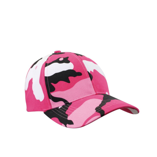Rothco Supreme Camo Low Profile Cap Pink Camo One Size PinkCamo-OneSize