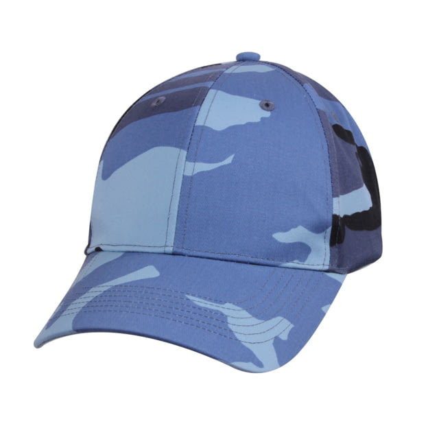 Rothco Supreme Camo Low Profile Cap Sky Blue Camo One Size SkyBlueCamo-OneSize