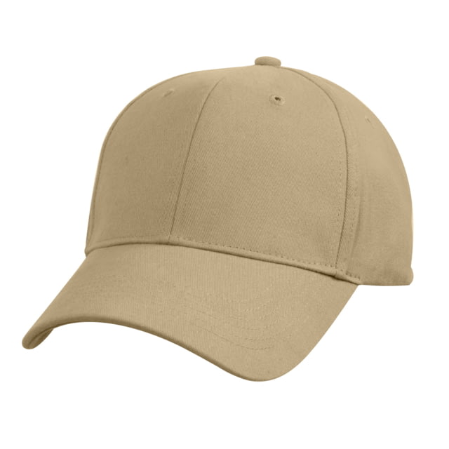 Rothco Supreme Solid Color Low Profile Cap - Mens Khaki Khaki