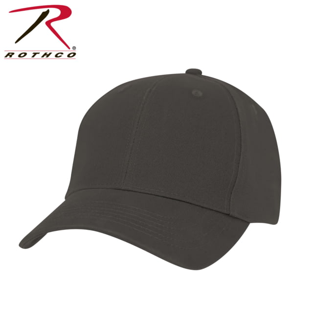 Rothco Supreme Solid Color Low Profile Cap - Mens One Size Gunmetal Grey