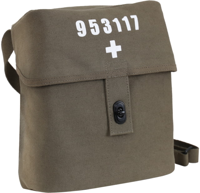 Rothco Swiss Military Canvas Shoulder Bag Coyote Brown