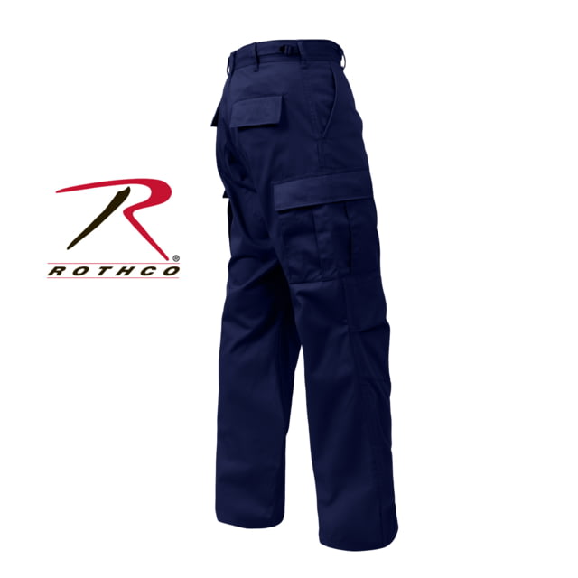 Rothco Relaxed Fit Zipper Fly BDU Pants Midnight Navy Blue 23-27Waist