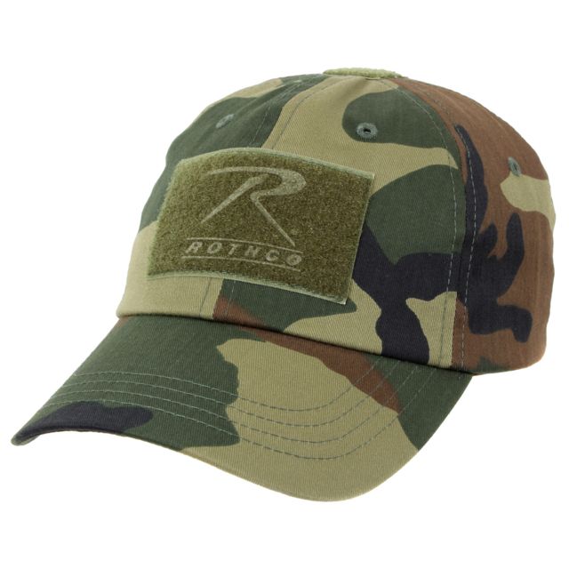 Rothco Tactical Operator Cap Woodland Camo One Size landCamo-OneSize