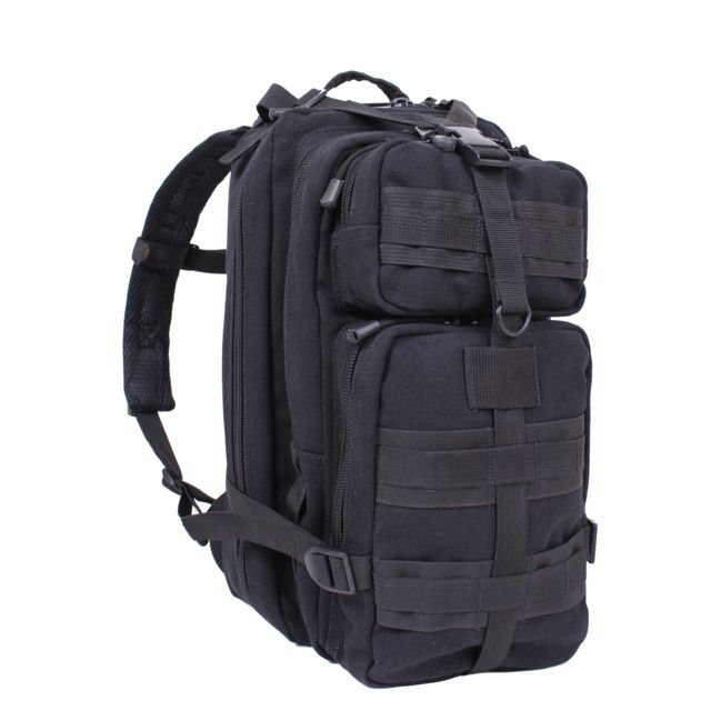 Rothco Tacticanvas Go Pack Black Black
