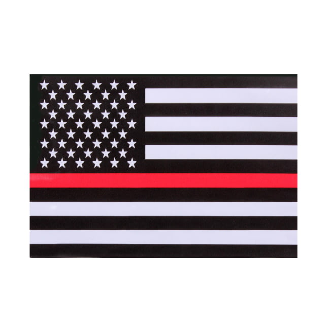 Rothco Thin Red Line Flag Decal