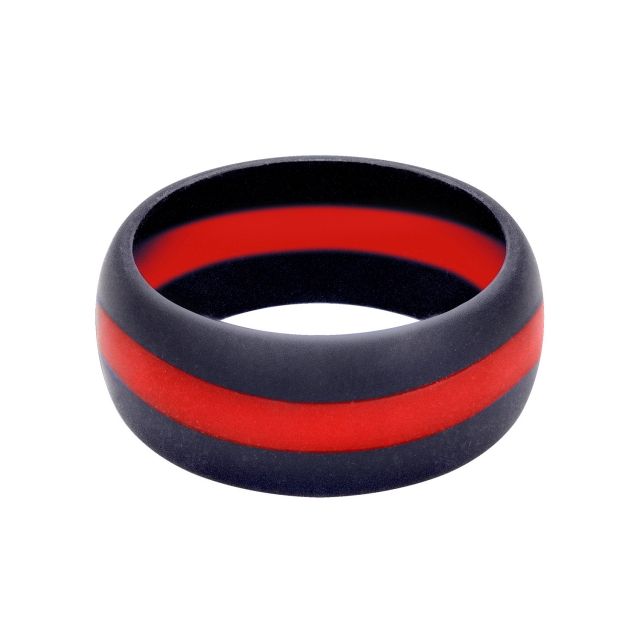 Rothco Thin Red Line Silicone Ring 13 801-13