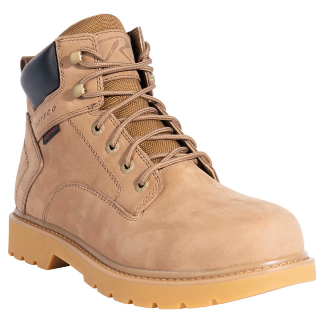 Rothco Rothco Tradesman 6in Work Boots - Men's Coyote Brown 7.5 US