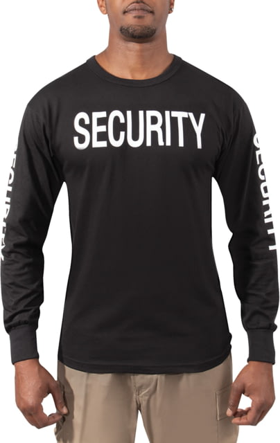 Rothco Two-Sided Security Long Sleeve T-Shirt - Men's Small