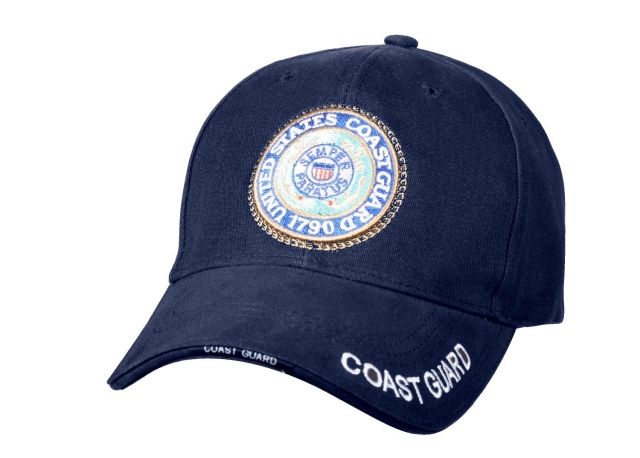 Rothco U.S. Coast Guard Deluxe Low Profile Insignia Cap