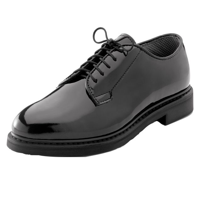 Rothco Uniform Hi-Gloss Oxford Dress Shoes - Mens Black 9 Regular k-9-Regular