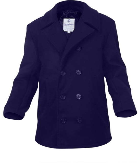 Rothco US Navy Type Pea Coat Navy Blue 2XL Blue-2XL