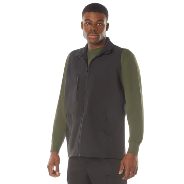 Rothco V2 Concealed Carry Soft Shell Vest - Men's Black Small