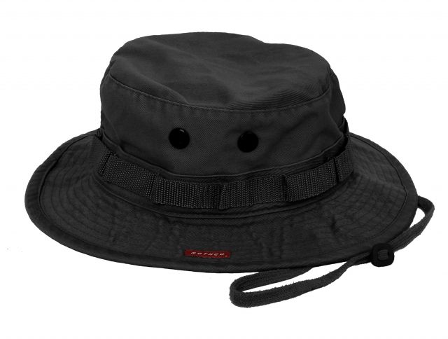 Rothco Vintage Boonie Hat Black 7 k-7