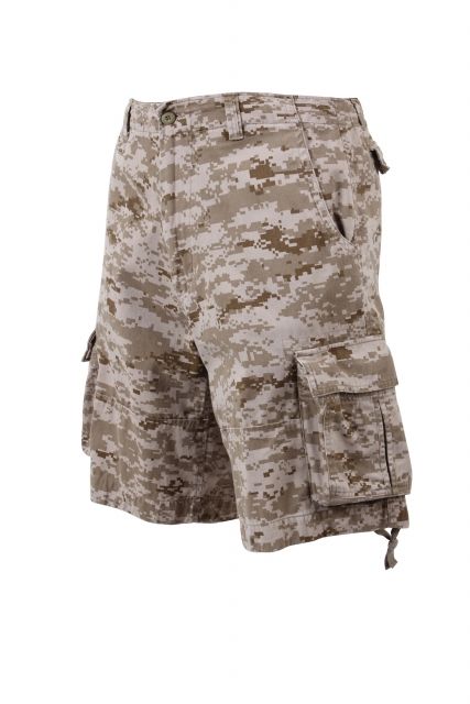 Rothco Vintage Camo Infantry Utility Shorts Desert Digital Camo M rtDigitalCamo-M