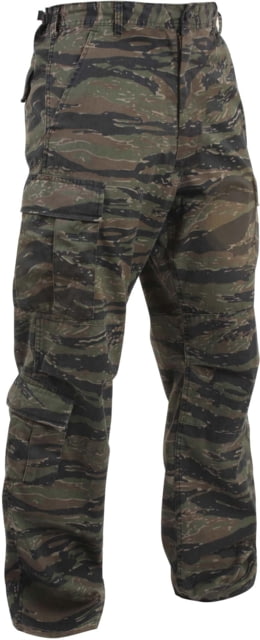 Rothco Vintage Camo Paratrooper Fatigue Pants - Mens Tiger Stripe Camo Small rStripeCamo-S