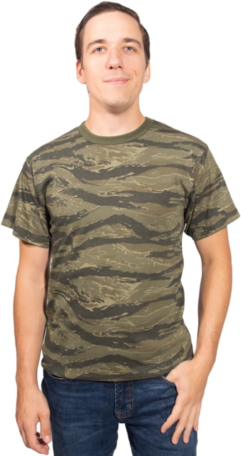 Rothco Vintage Camo T-Shirt - Men's Tiger Stripe Camo 3XL