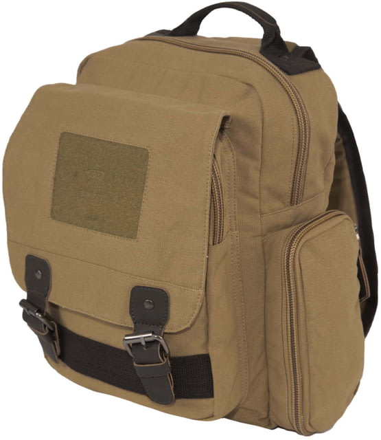 Rothco Vintage Canvas Sling Backpack Coyote Brown