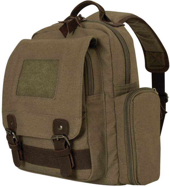 Rothco Vintage Canvas Sling Backpack Vintage Olive Drab