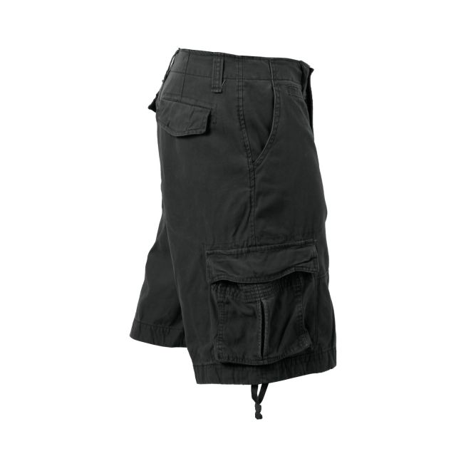 Rothco Vintage Infantry Utility Shorts Black XL k-XL