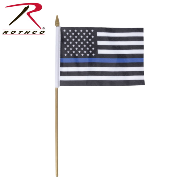 Rothco Rothco Thin Blue Line Stick Flag