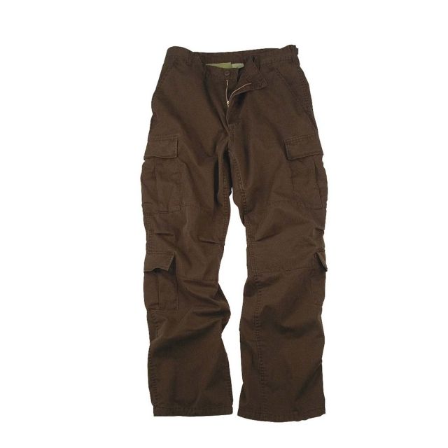 Rothco Vintage Paratrooper Fatigue Pants - Mens Brown 2XL Brown-2XL