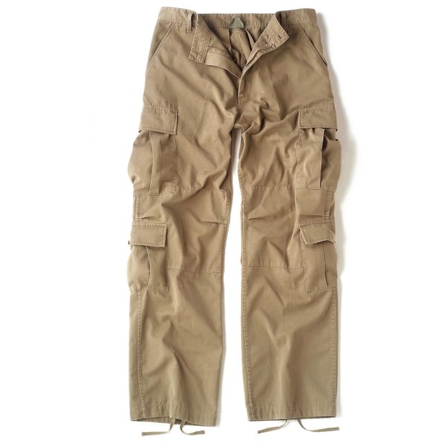 Rothco Vintage Paratrooper Fatigue Pants - Mens Khaki 2XL Khaki-2XL