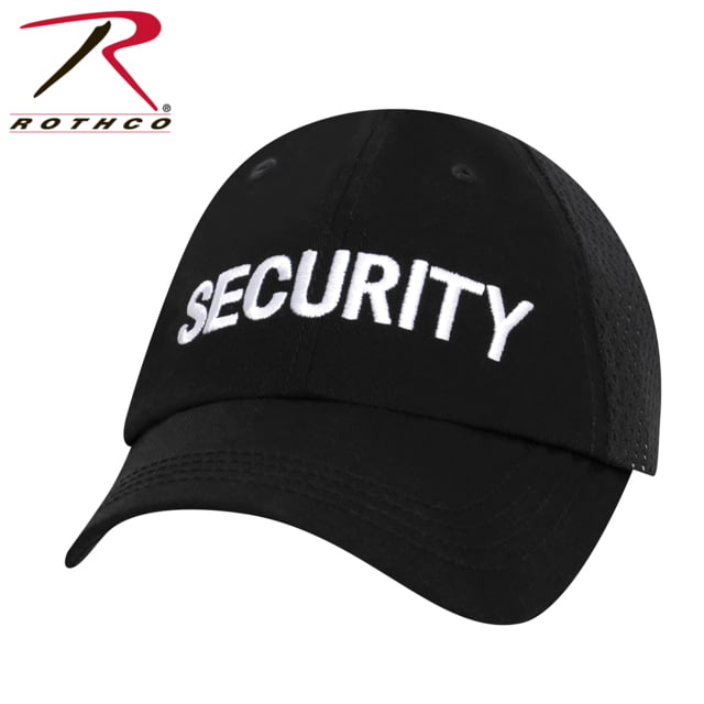 Rothco Security Mesh Back Tactical Cap Black