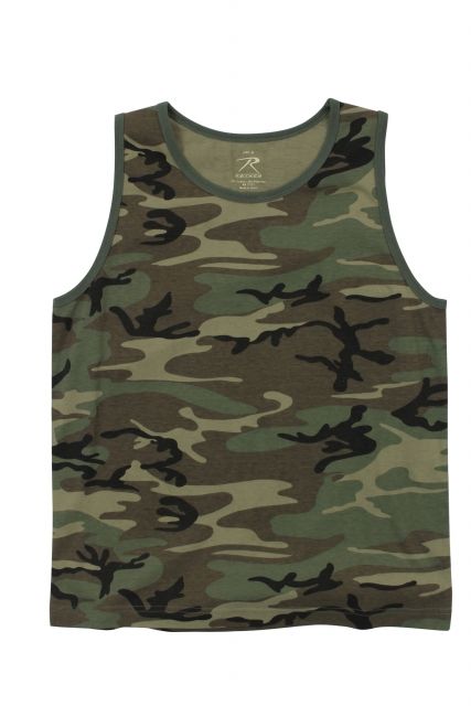 Rothco Vintage Woodland Camo Tank Top 2XL 2XL