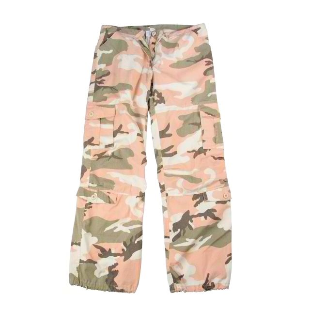 Rothco Women’s Camo Vintage Paratrooper Fatigue Pants Subdued Pink Camo M uedPinkCamo-M