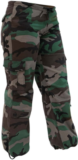 Rothco Unwashed Camo Paratrooper Fatigue Pants – Womens Extra Small