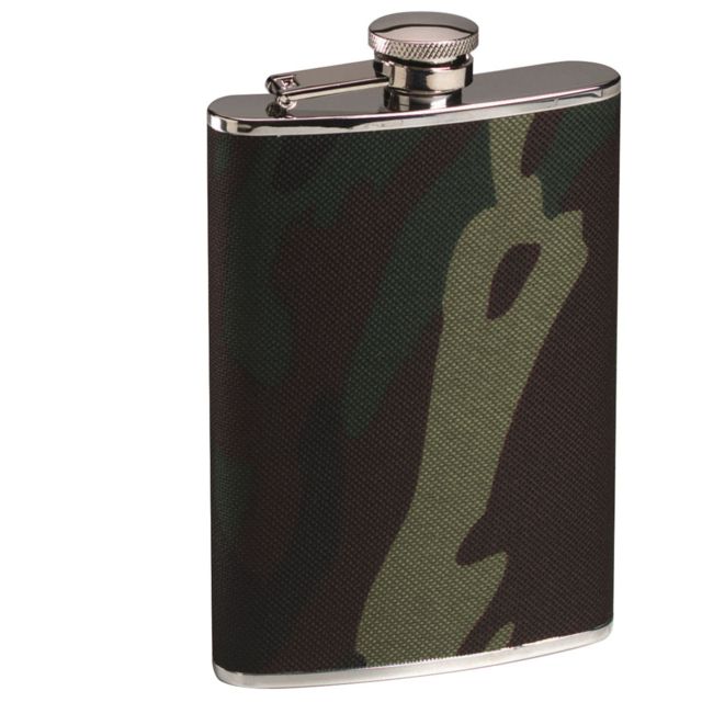 Rothco Woodland Camo Stainless Steel Camo Flask