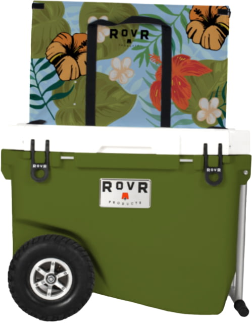 RovR Products RollR 60 Cooler w/ Wagon Bin Aloha