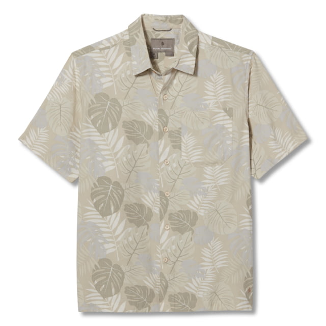Royal Robbins Comino Leaf S/S Shirt - Mens Ivory XXL