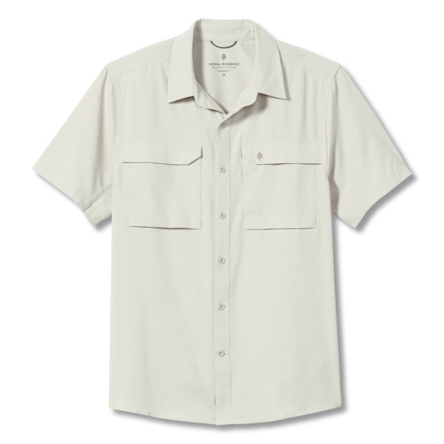 Royal Robbins Expedition Pro Short Sleeve Shirt - Mens Soapstone Small