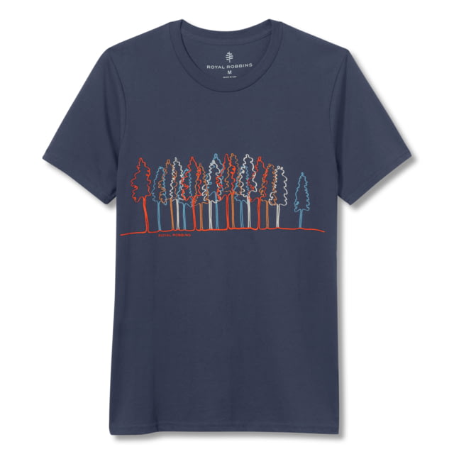 Royal Robbins Forest Tee - Men's Navy Small