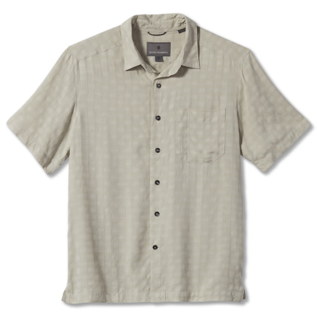 Royal Robbins San Juan Dry Mens Short Sleeve Shirt Soapstone S