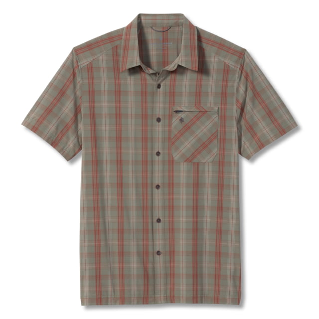 Royal Robbins Spotless Plaid S/S Shirt – Mens Pebble Gray S Gray-S