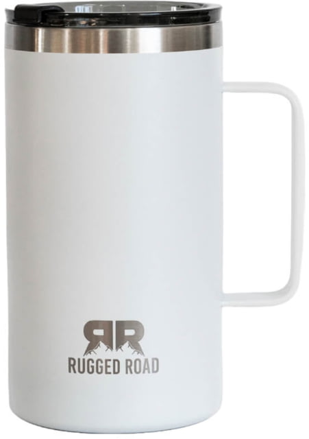 Rugged Road Mug White 22oz 22 oz Mug - White