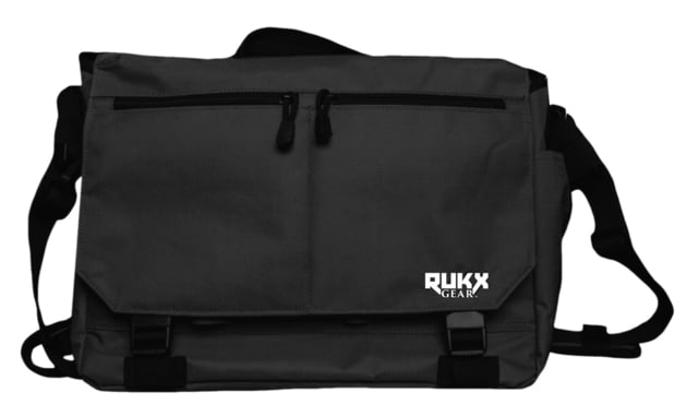 RUKX Gear Discrete Business Bag w/ Concealed Pistol Pocket Black