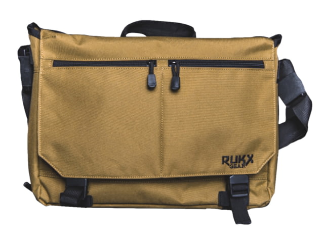 RUKX Gear Discrete Business Bag w/ Concealed Pistol Pocket Tan