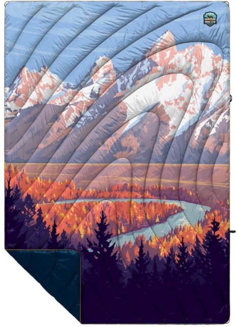 Rumpl Original Puffy Blanket Grand Teton National Park 1 Person