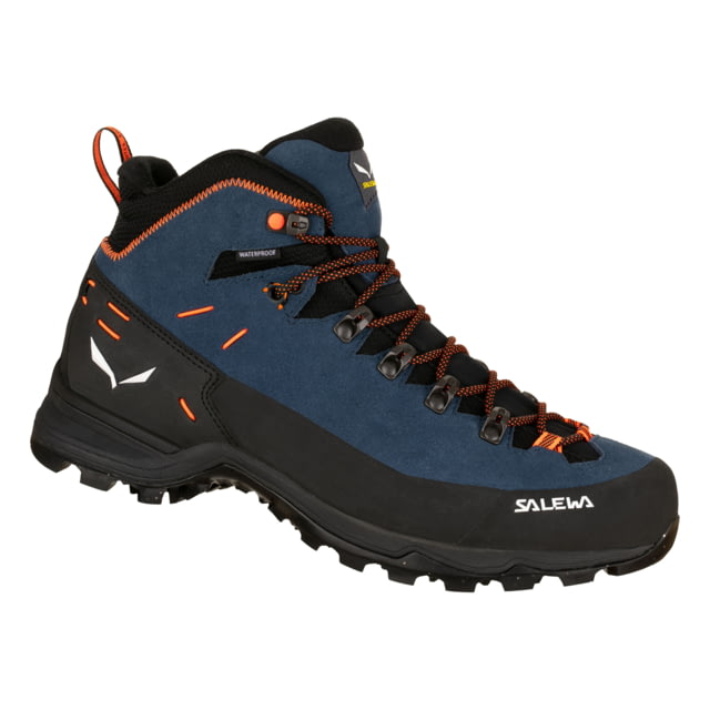 Salewa Alp Mate Mid WP Hiking Boots - Men's Dark Denim/Black 7