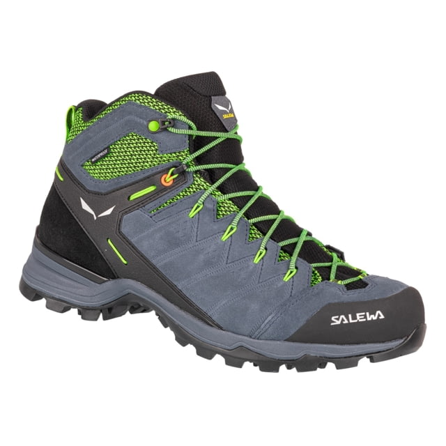 Salewa Alp Mate Mid WP Hiking Boots - Men's Ombre Blue/Pale Frog 7