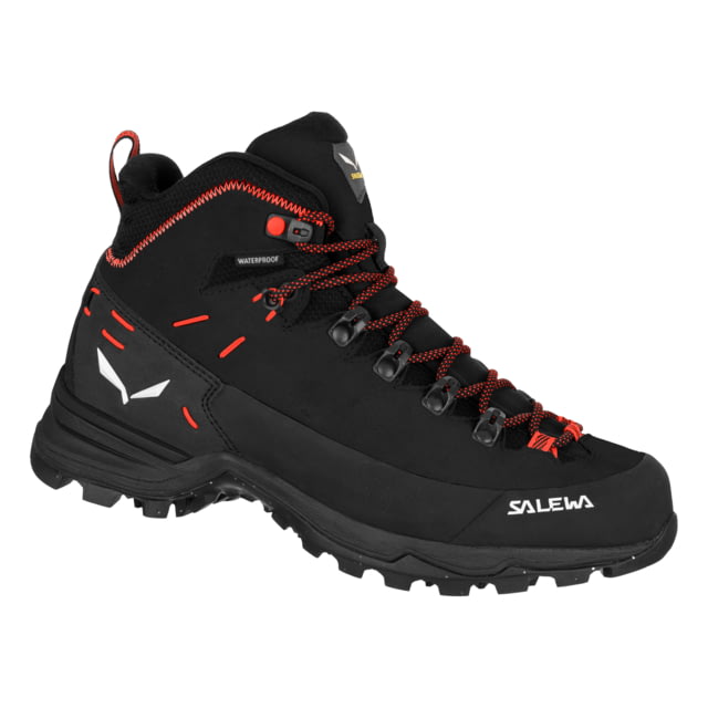 Salewa Alp Mate Mid WP Hiking Boots - Women's Asphalt/Black 7