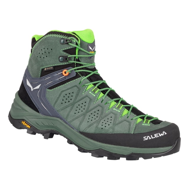 Salewa Alp Trainer 2 Mid GTX Hiking Boots - Men's Raw Green/Pale Frog 11.5