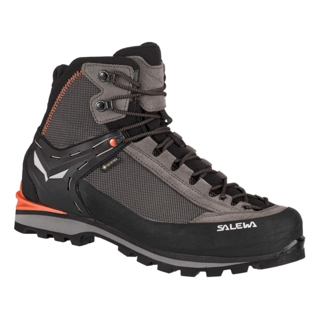 Salewa Crow GTX Mountaineering Boots - Men's Wallnut/Fluo Orange 7.5