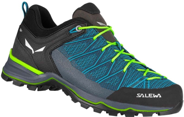 Salewa MTN Trainer Lite Hiking Shoes - Men's Malta/Fluo Green 8